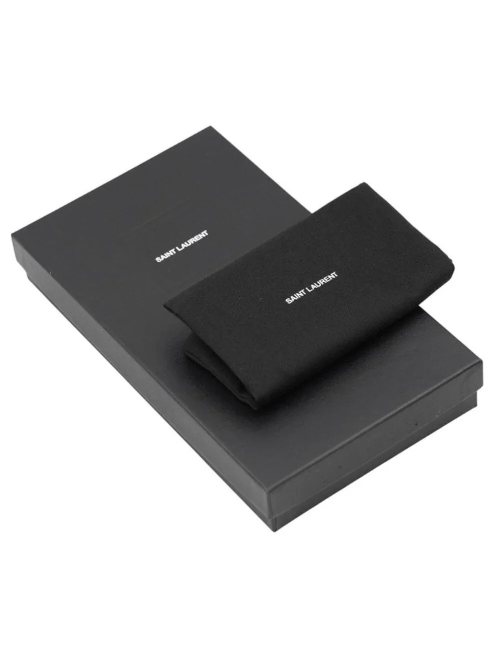 Saint Laurent Paris Wallet le Monogram Zip Around Leather Black - Picture 9 of 9